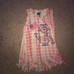 This is a top worn once for the 4th of July